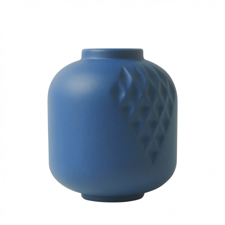 Partina City onthouden ethisch 28. Small Vase nr. 3 'Blauw Vouw' – Romy Kühne